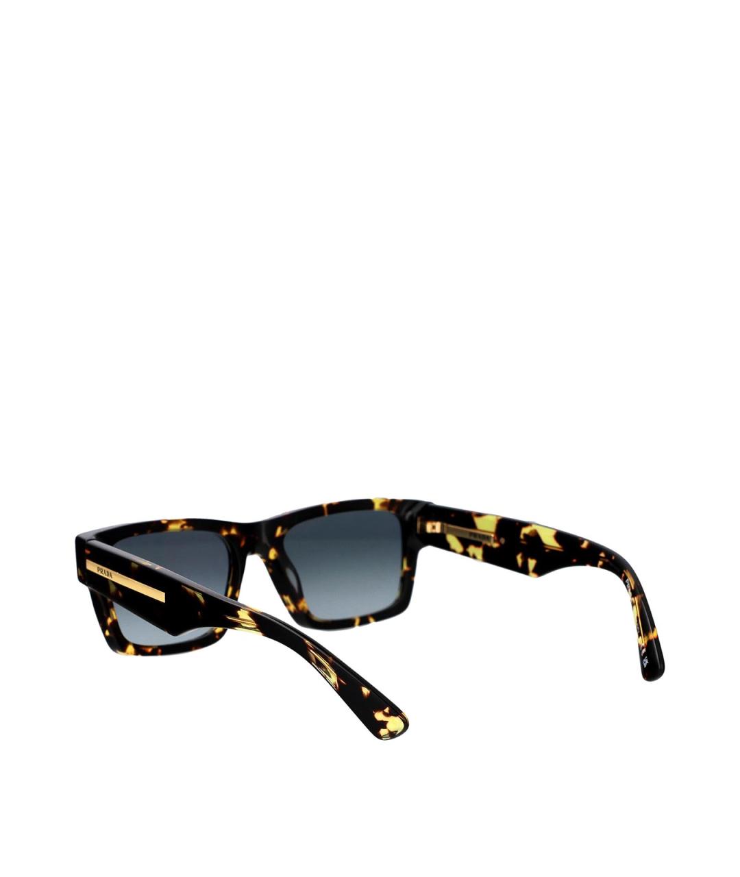 PRADA Коричневые солнцезащитные очки, фото 4