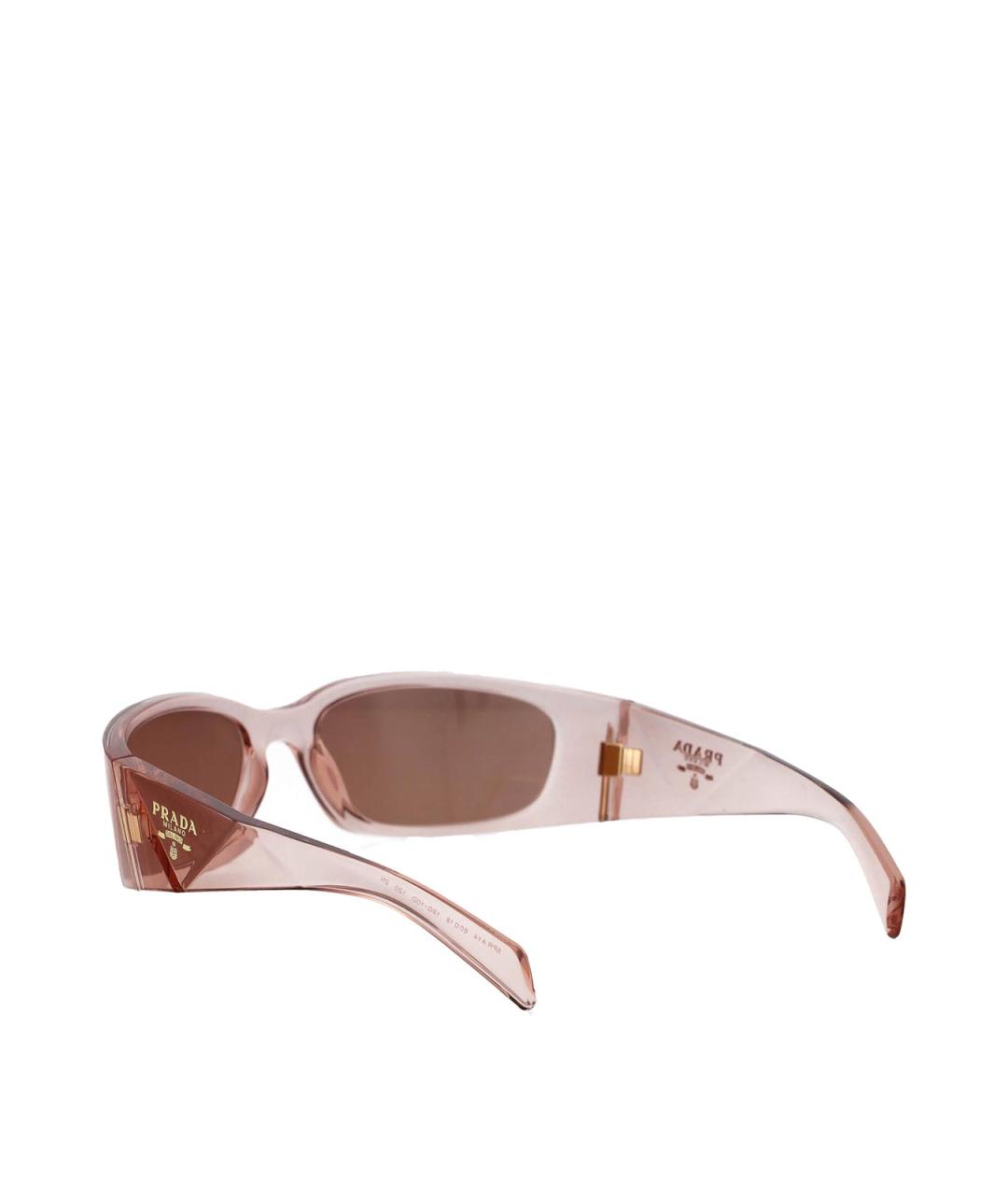 PRADA Оранжевые солнцезащитные очки, фото 4