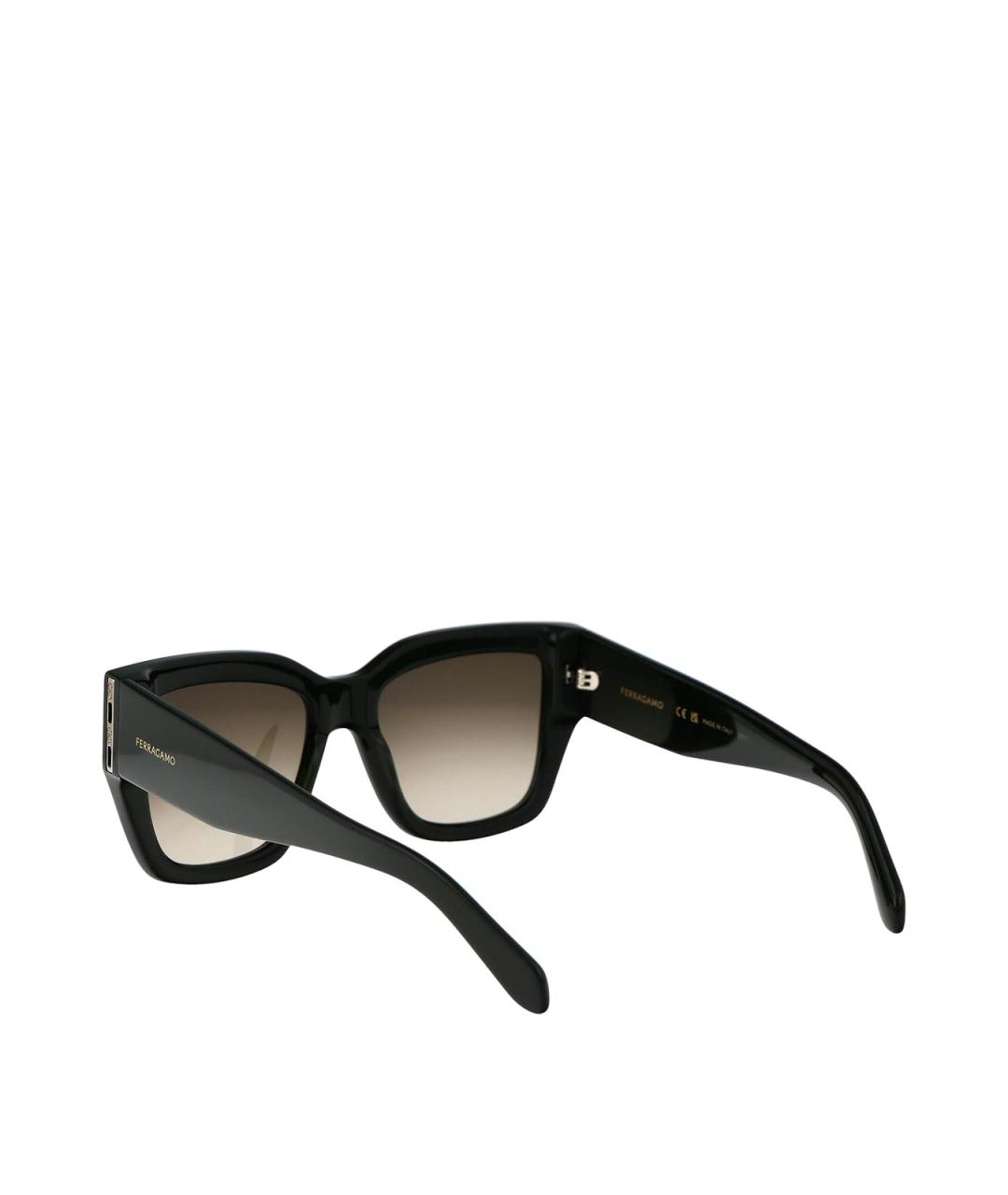 FERRAGAMO Мульти пластиковые солнцезащитные очки, фото 4