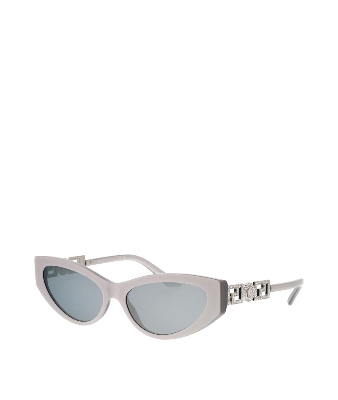 VERSACE Серые солнцезащитные очки, фото 2