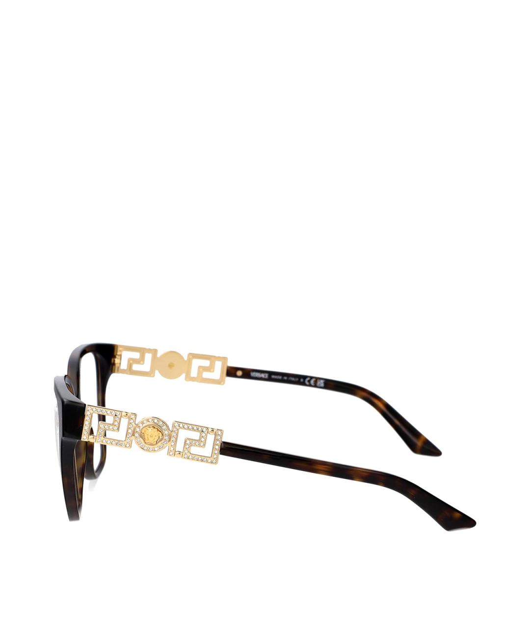 VERSACE Коричневые солнцезащитные очки, фото 3