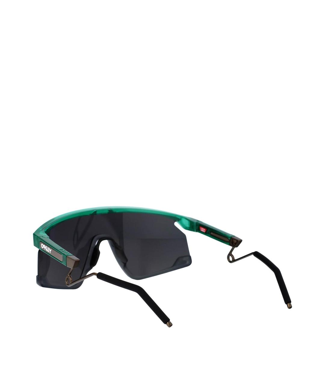 OAKLEY Зеленые металлические солнцезащитные очки, фото 4