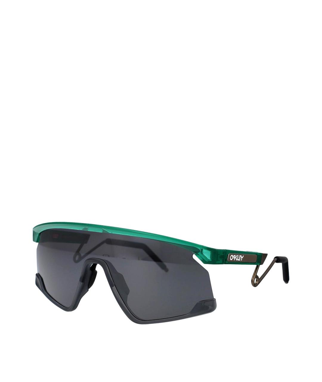 OAKLEY Зеленые металлические солнцезащитные очки, фото 2