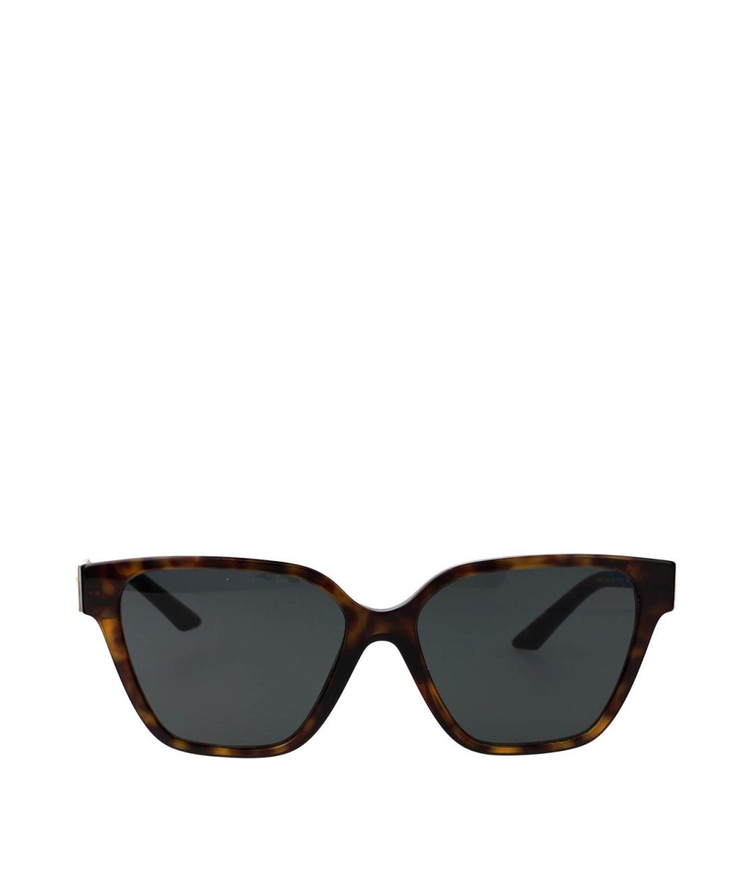 VERSACE Коричневые солнцезащитные очки, фото 1