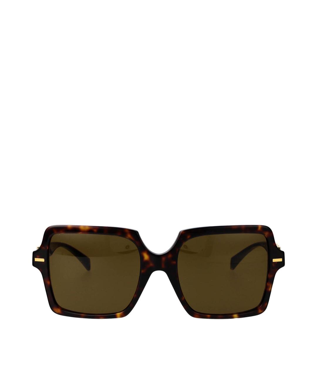 VERSACE Коричневые солнцезащитные очки, фото 1