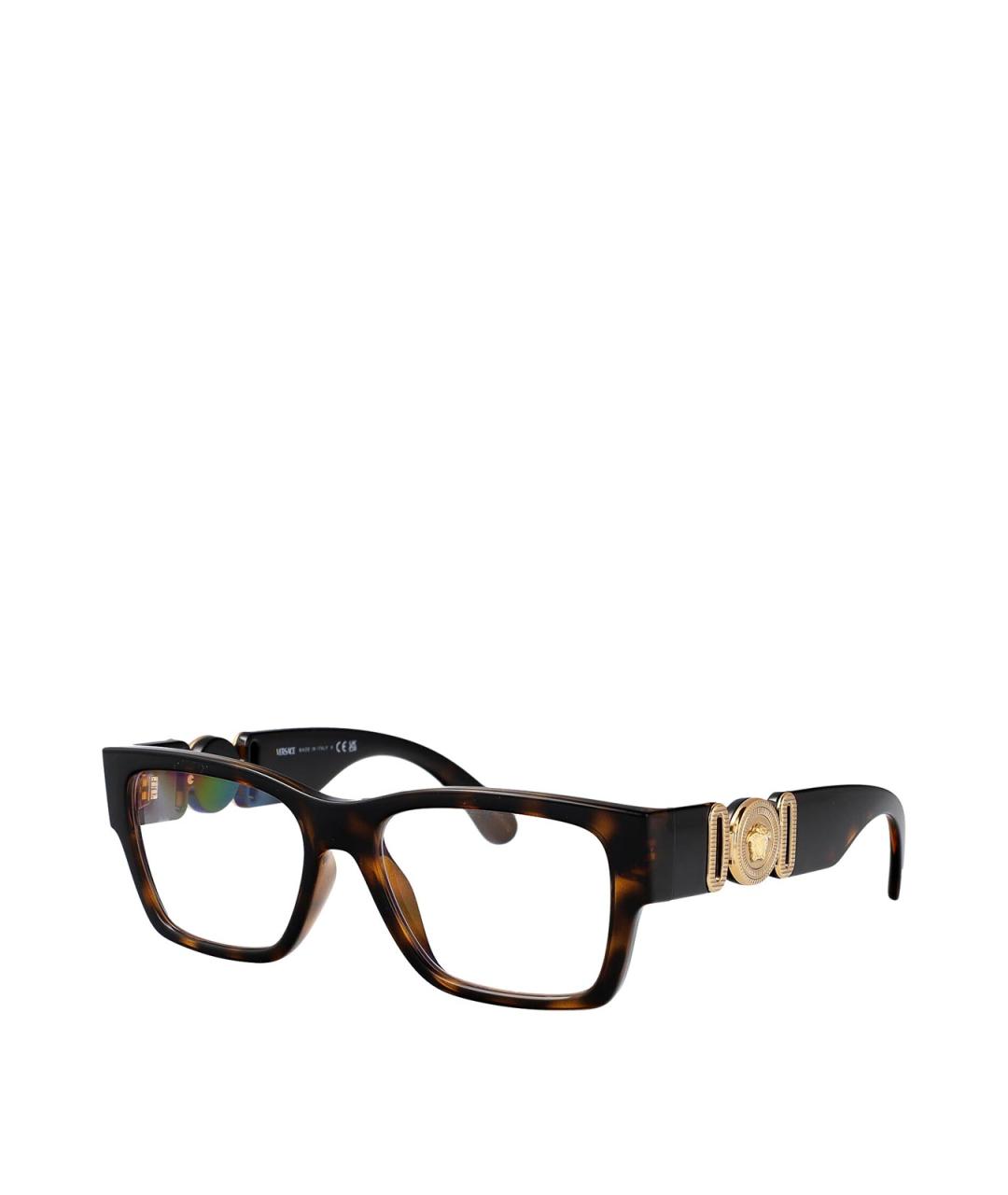 VERSACE Коричневые солнцезащитные очки, фото 2