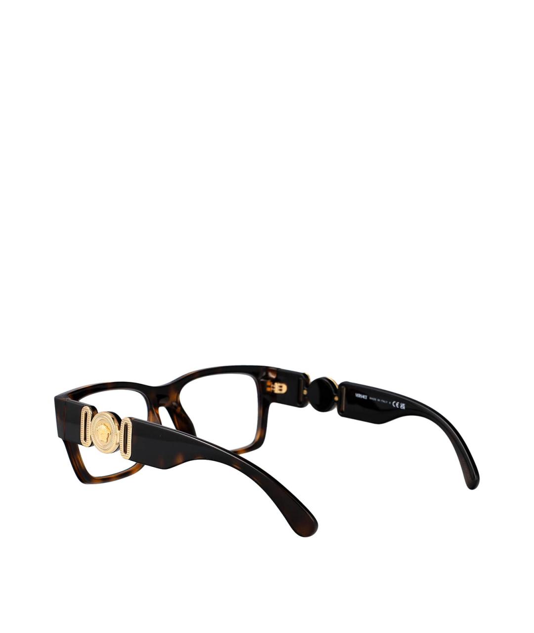 VERSACE Коричневые солнцезащитные очки, фото 4