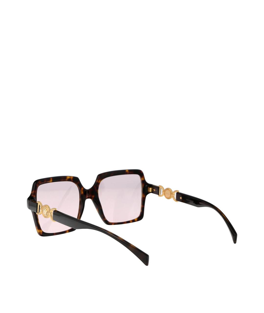 VERSACE Коричневые солнцезащитные очки, фото 4