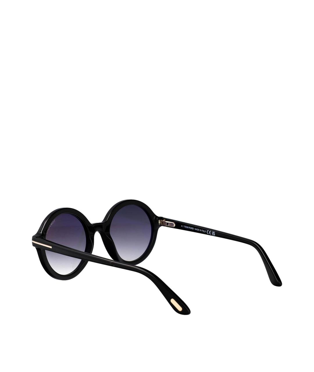 TOM FORD Черные солнцезащитные очки, фото 4