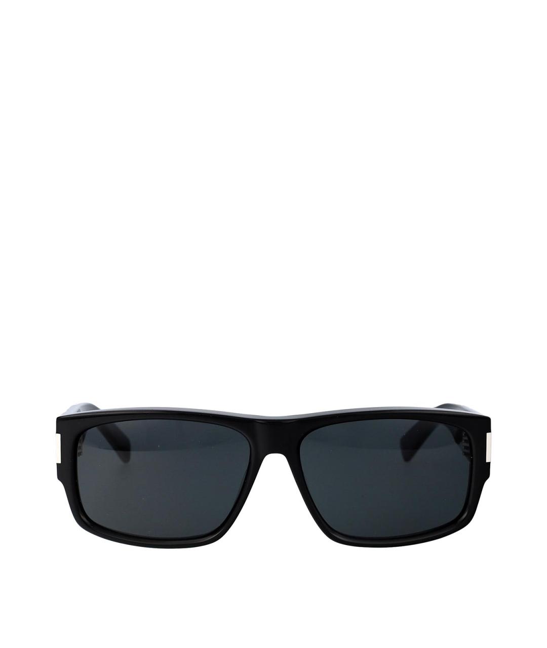 SAINT LAURENT Черные солнцезащитные очки, фото 1