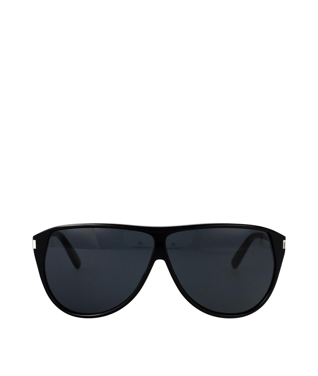 SAINT LAURENT Черные солнцезащитные очки, фото 1