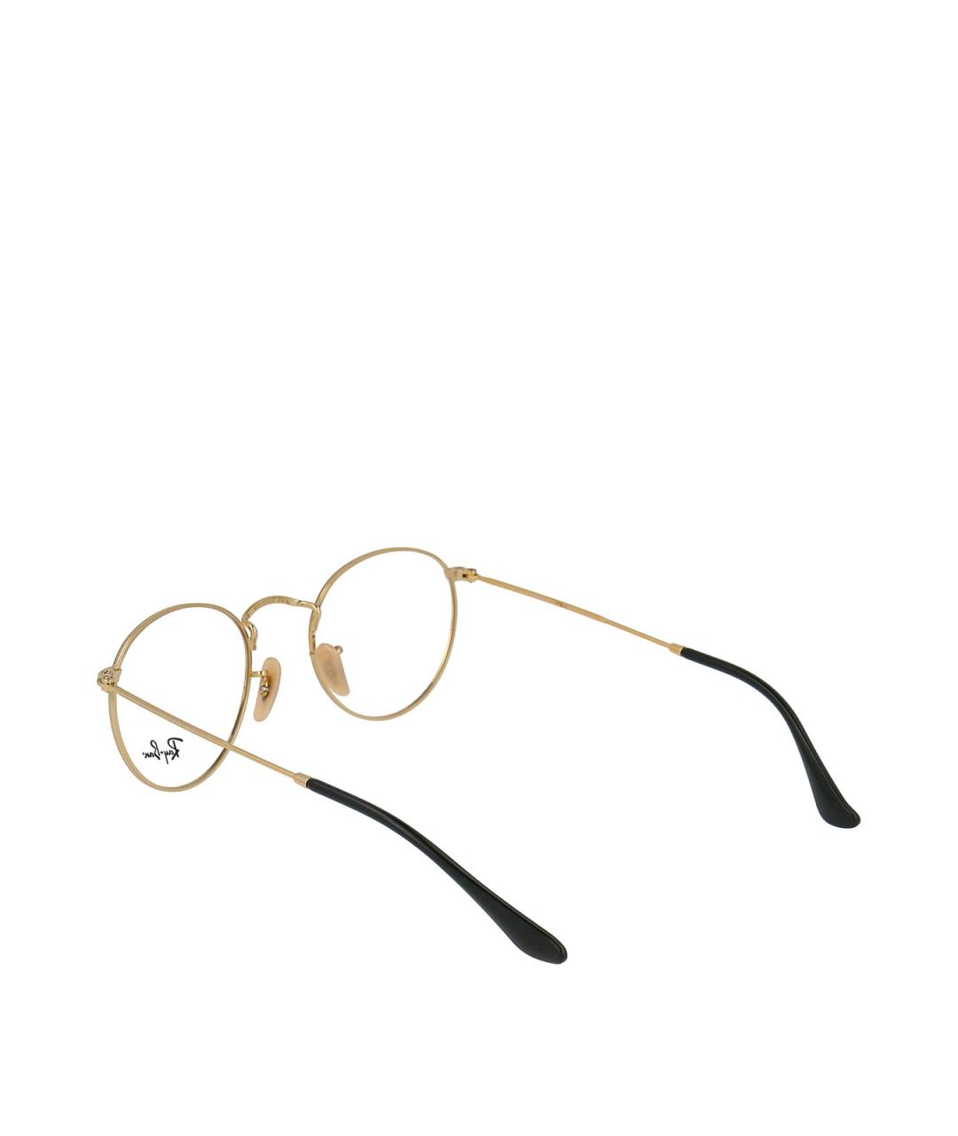 RAY BAN Черные металлические солнцезащитные очки, фото 4