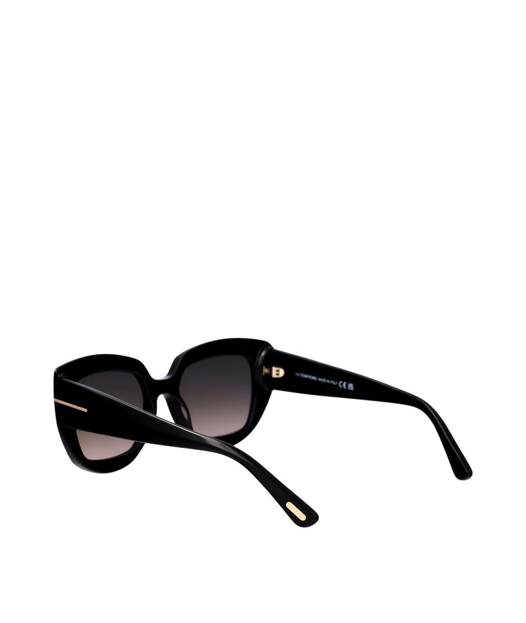 TOM FORD Черные солнцезащитные очки, фото 4