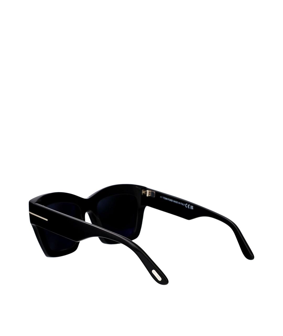 TOM FORD Черные солнцезащитные очки, фото 4