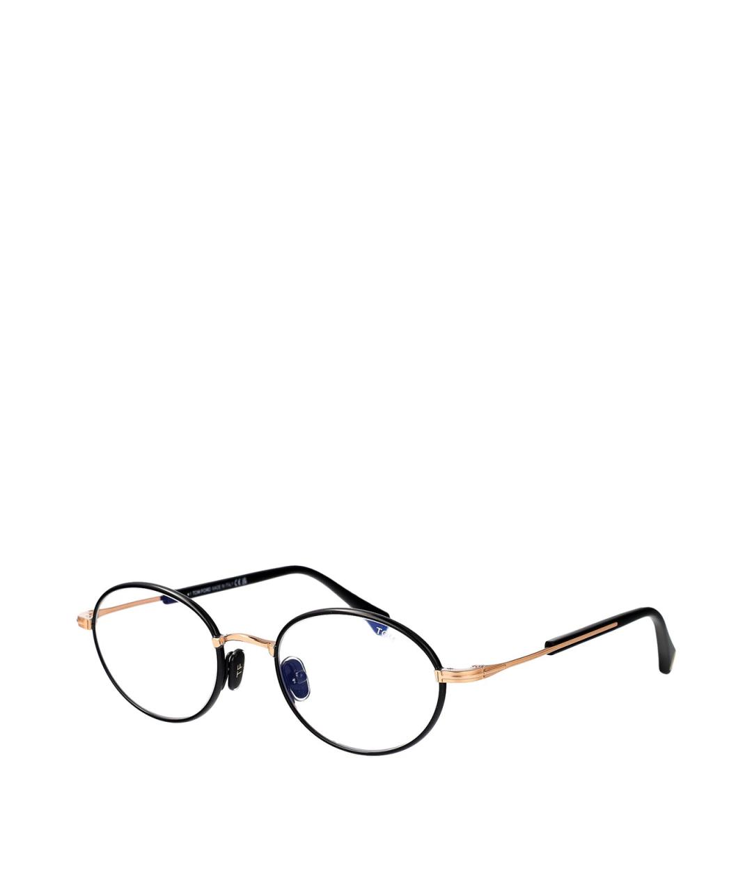 TOM FORD Черные металлические солнцезащитные очки, фото 2