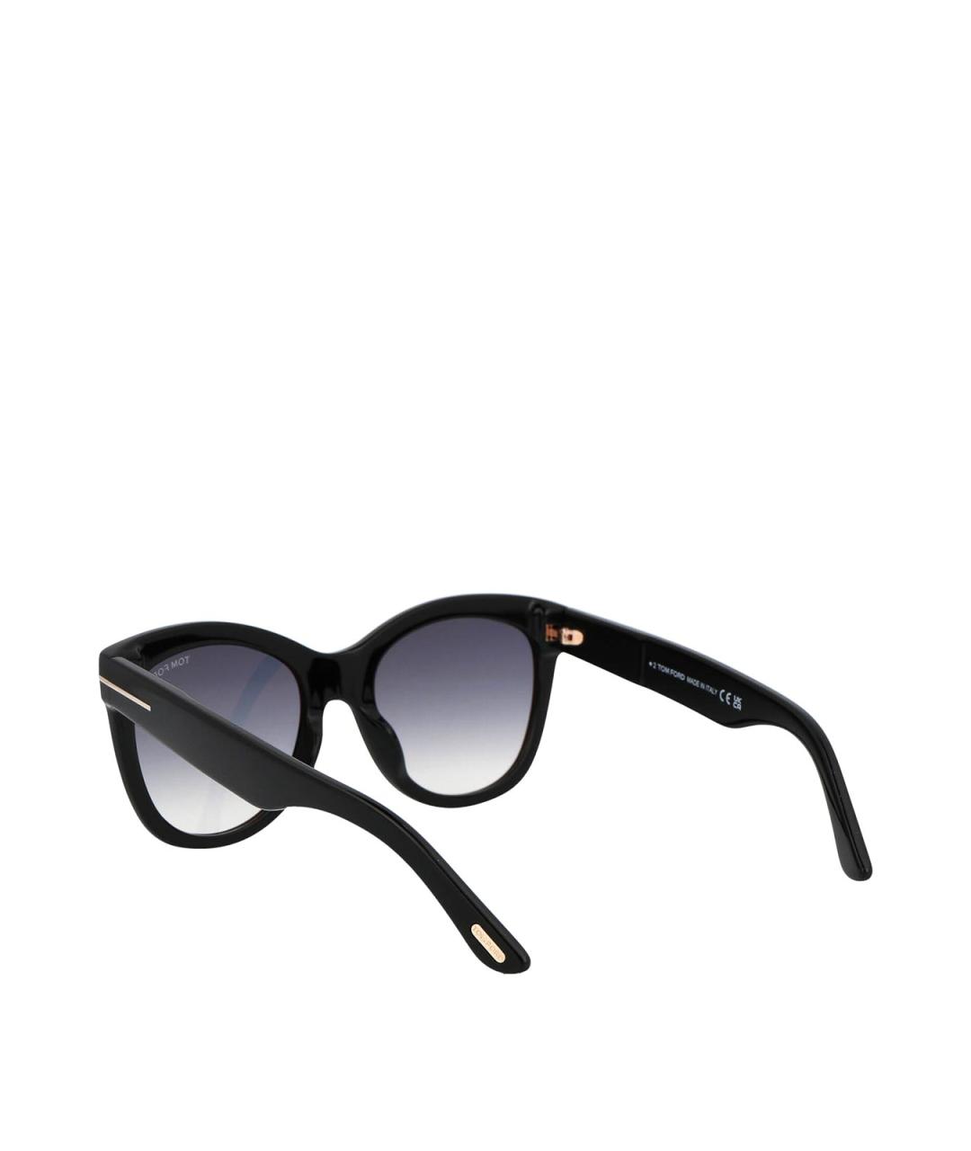 TOM FORD Черные солнцезащитные очки, фото 4