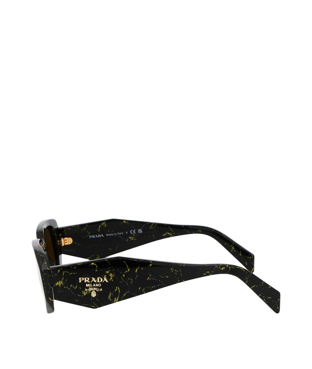 PRADA Черные солнцезащитные очки, фото 3