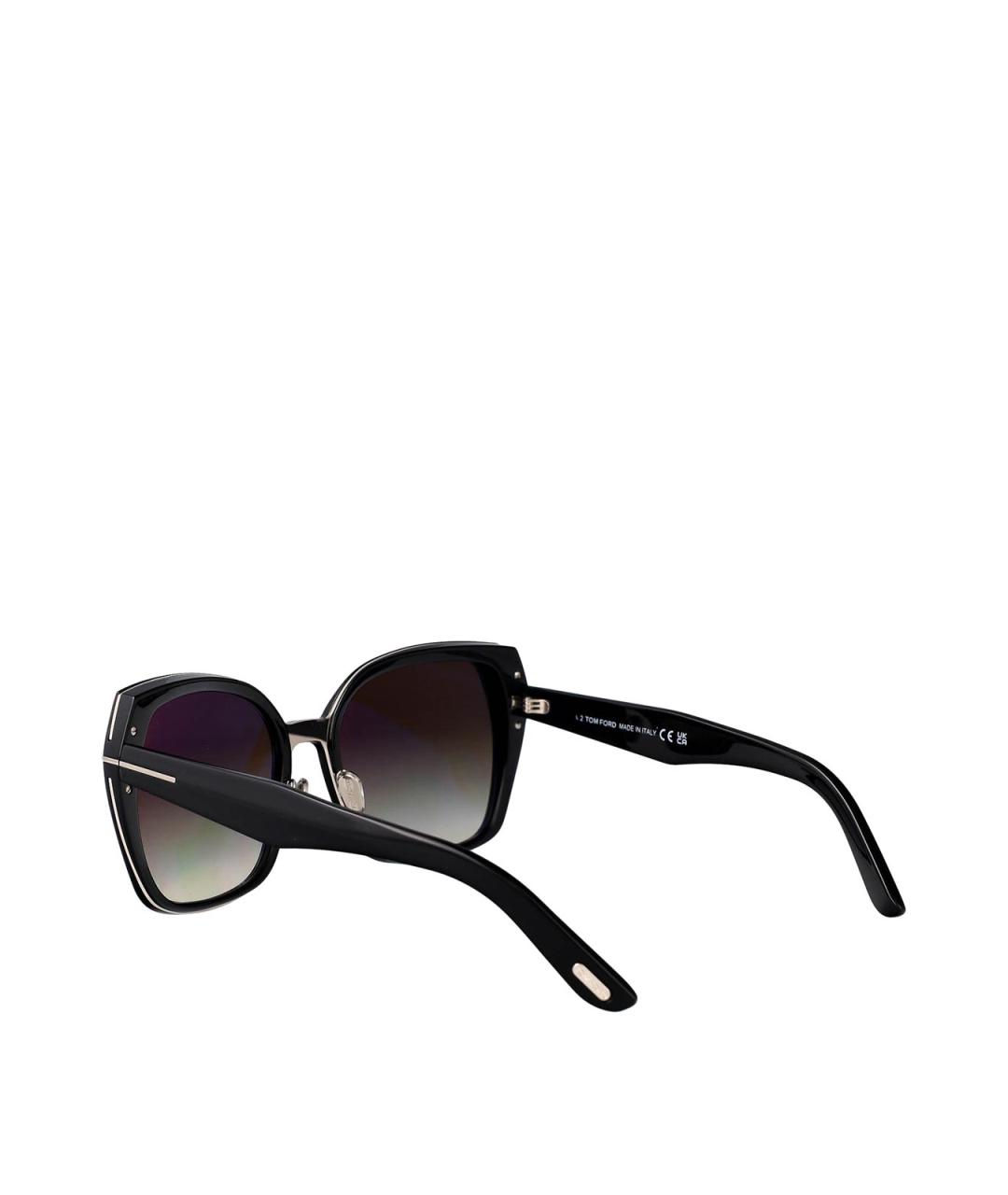 TOM FORD Черные солнцезащитные очки, фото 4