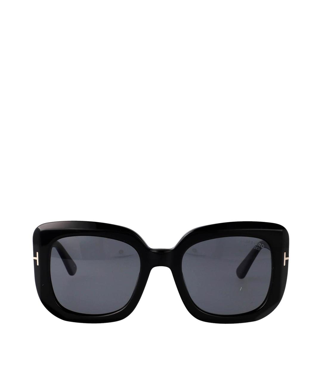 TOM FORD Черные солнцезащитные очки, фото 1