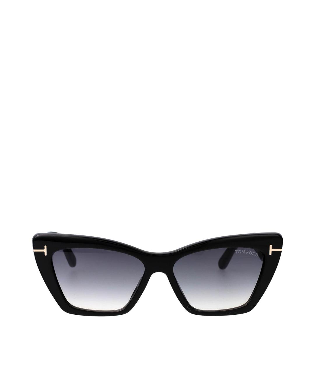 TOM FORD Черные солнцезащитные очки, фото 1