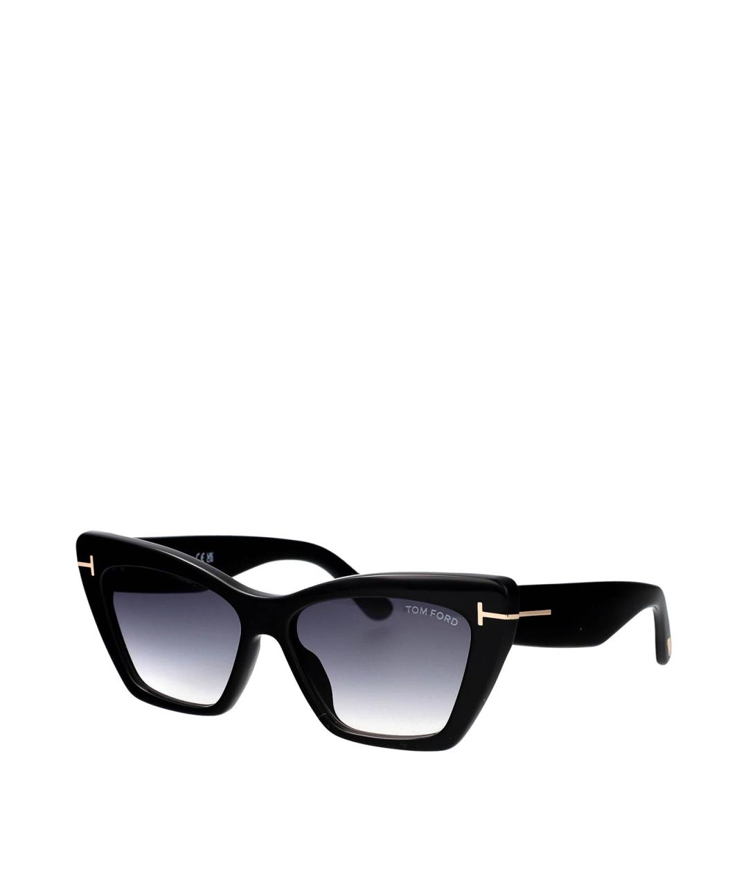 TOM FORD Черные солнцезащитные очки, фото 2