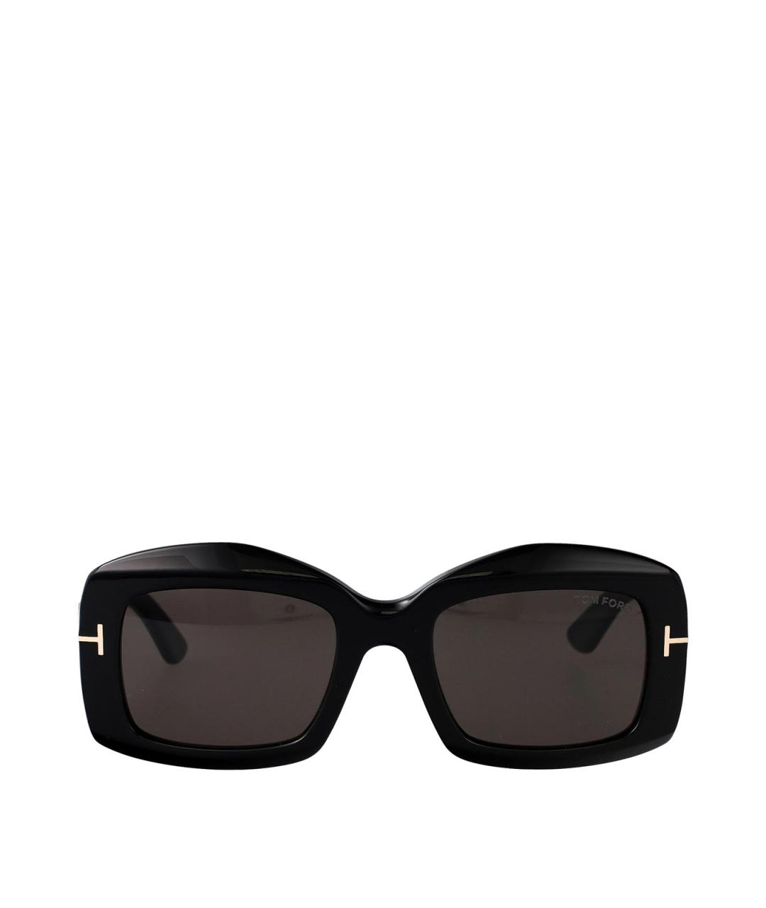 TOM FORD Черные солнцезащитные очки, фото 1