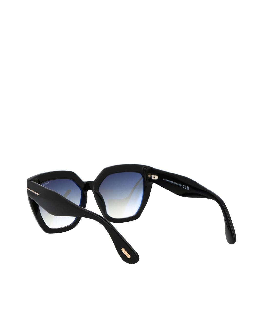 TOM FORD Черные солнцезащитные очки, фото 4