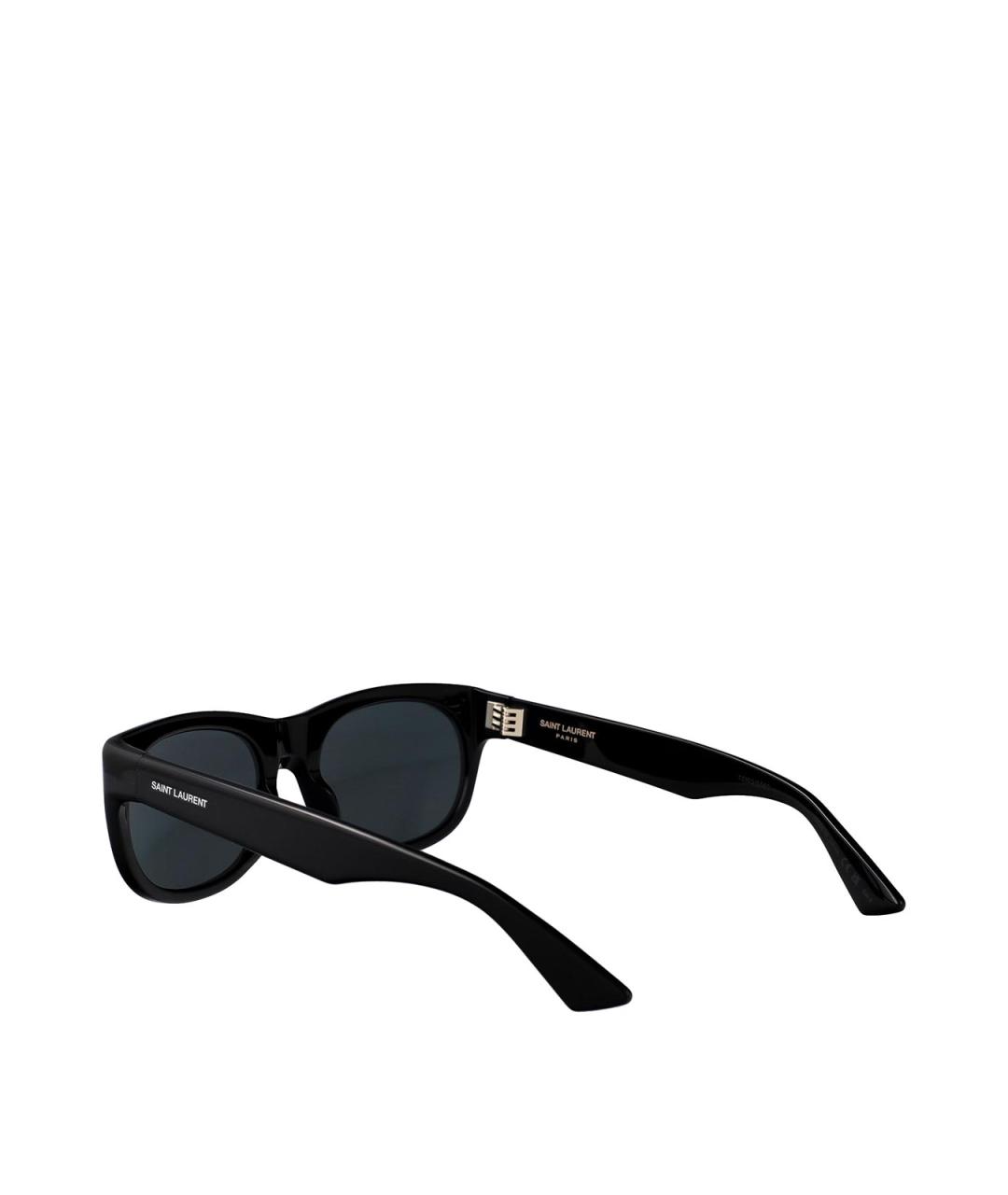 SAINT LAURENT Черные солнцезащитные очки, фото 4
