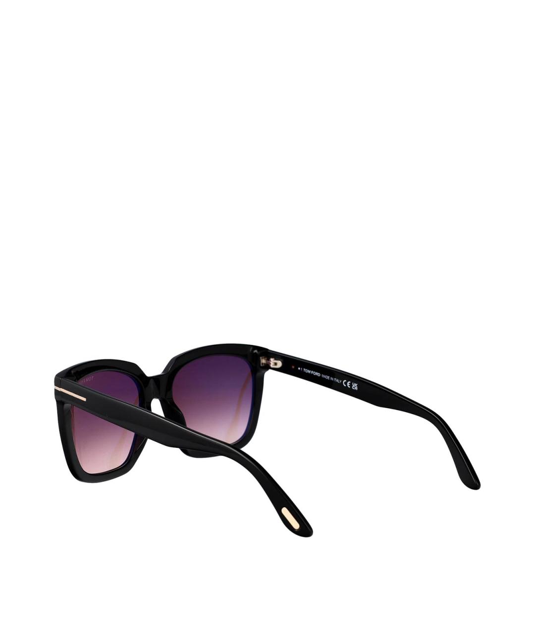 TOM FORD Черные солнцезащитные очки, фото 4
