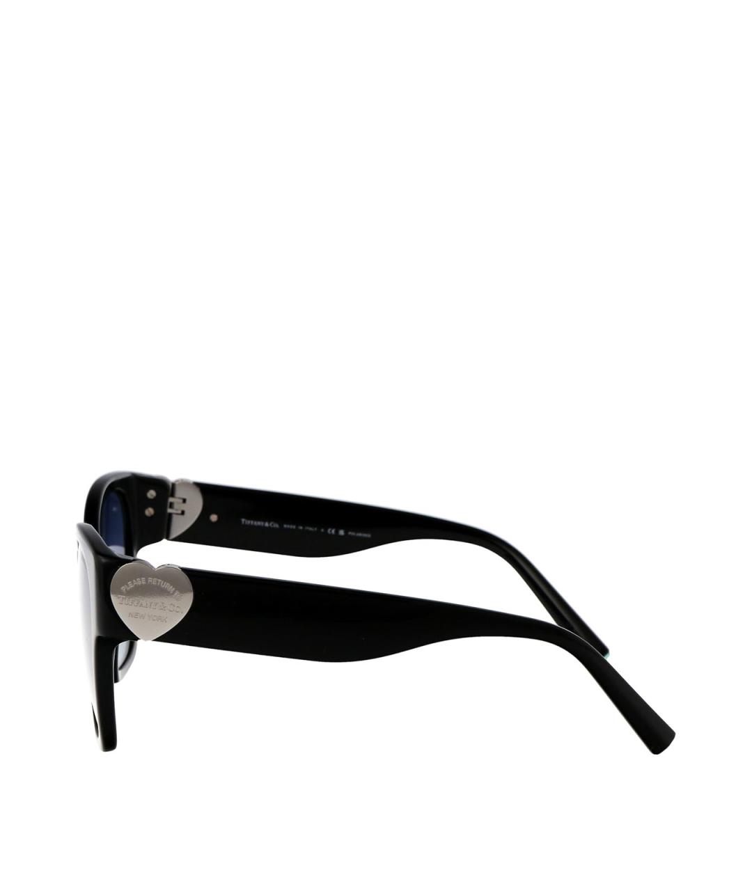 TIFFANY&CO Черные солнцезащитные очки, фото 3