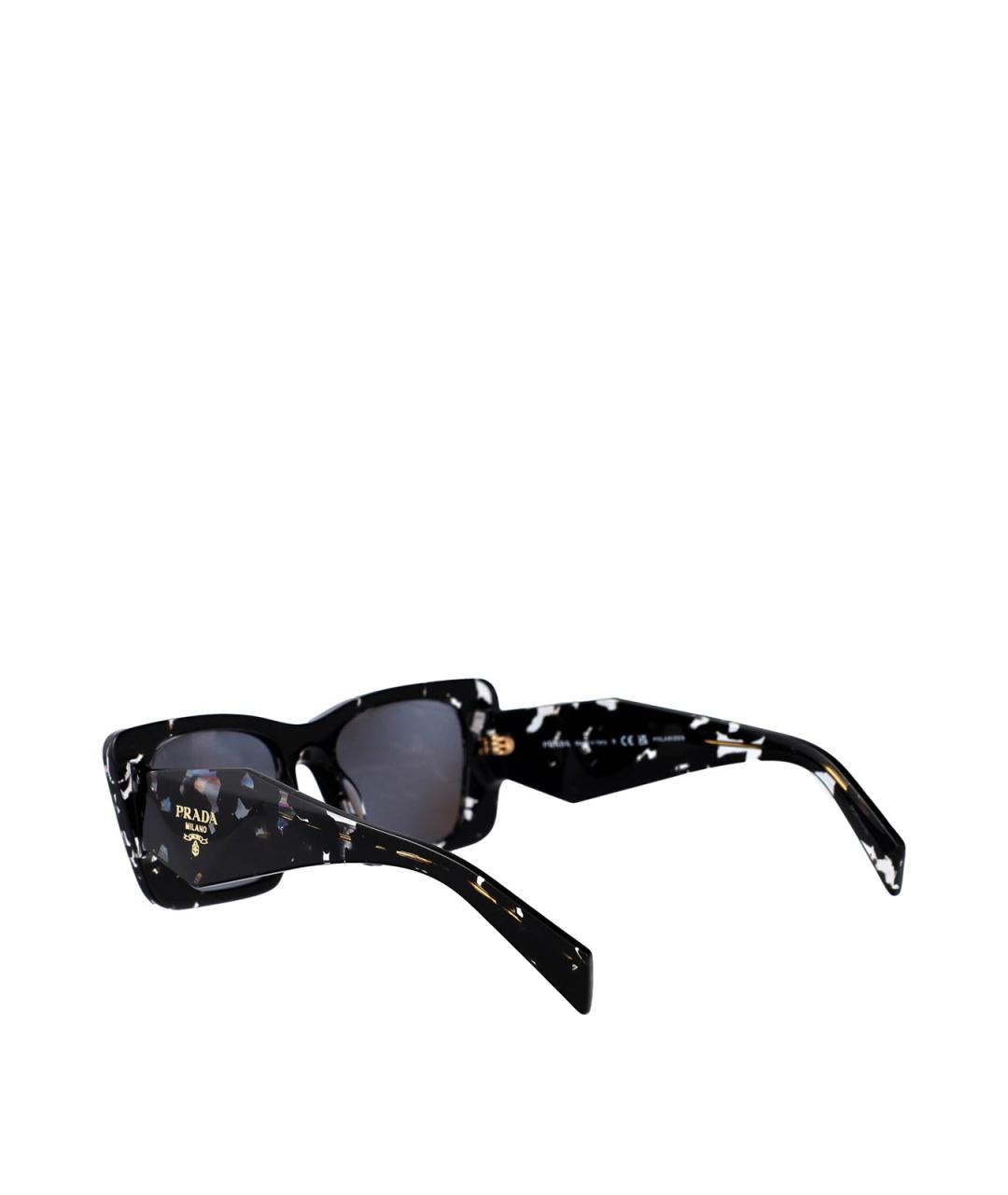 PRADA Черные солнцезащитные очки, фото 4