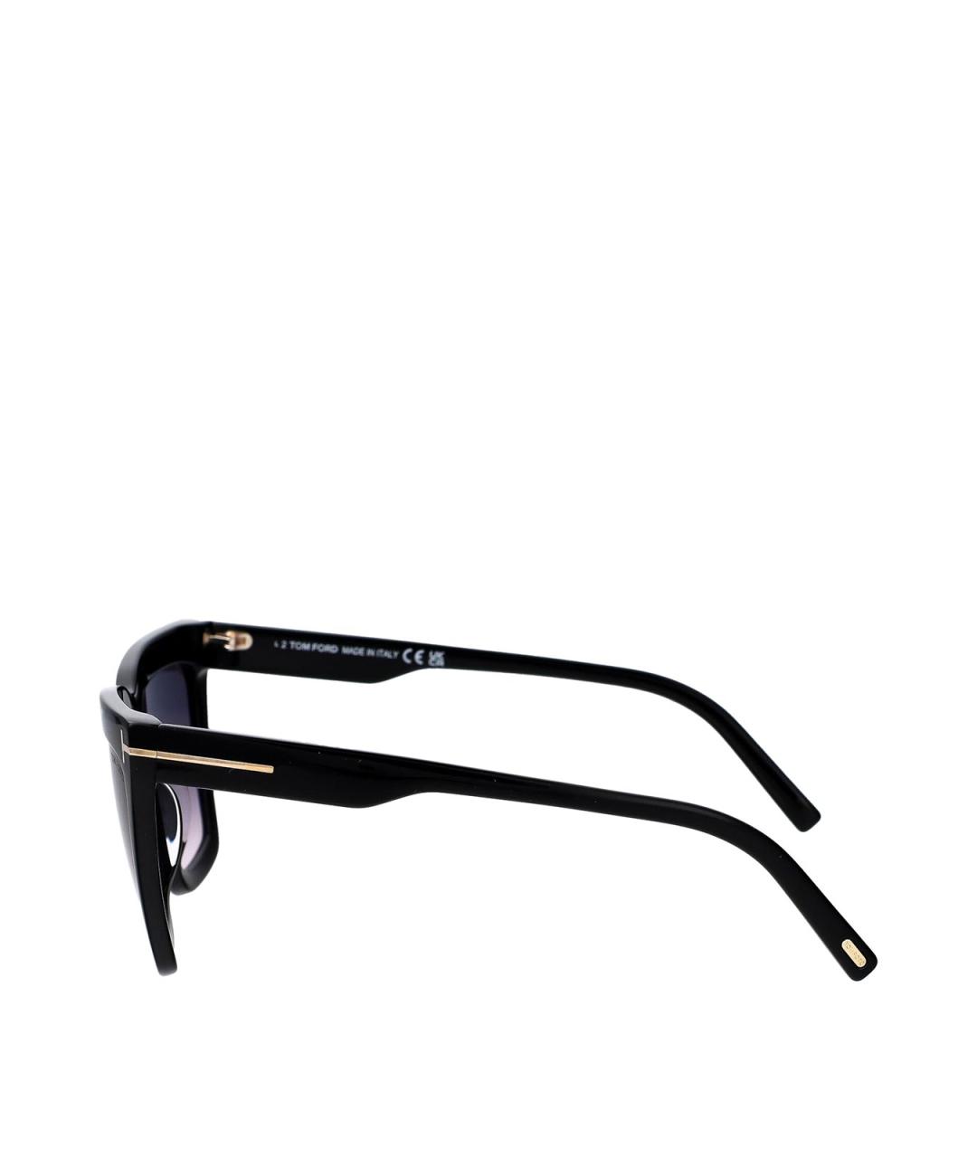 TOM FORD Черные солнцезащитные очки, фото 3