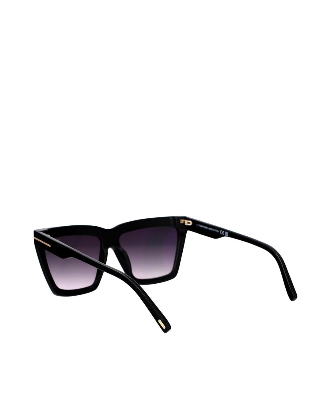 TOM FORD Черные солнцезащитные очки, фото 4