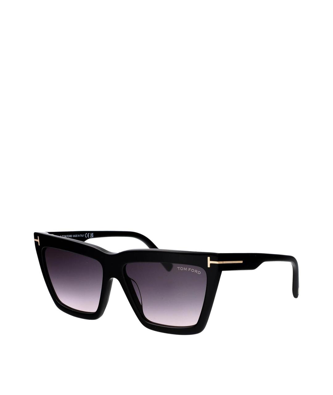 TOM FORD Черные солнцезащитные очки, фото 2