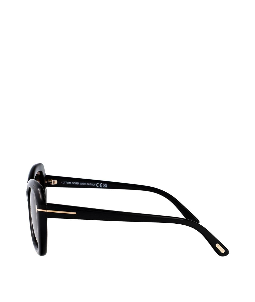TOM FORD Черные солнцезащитные очки, фото 3