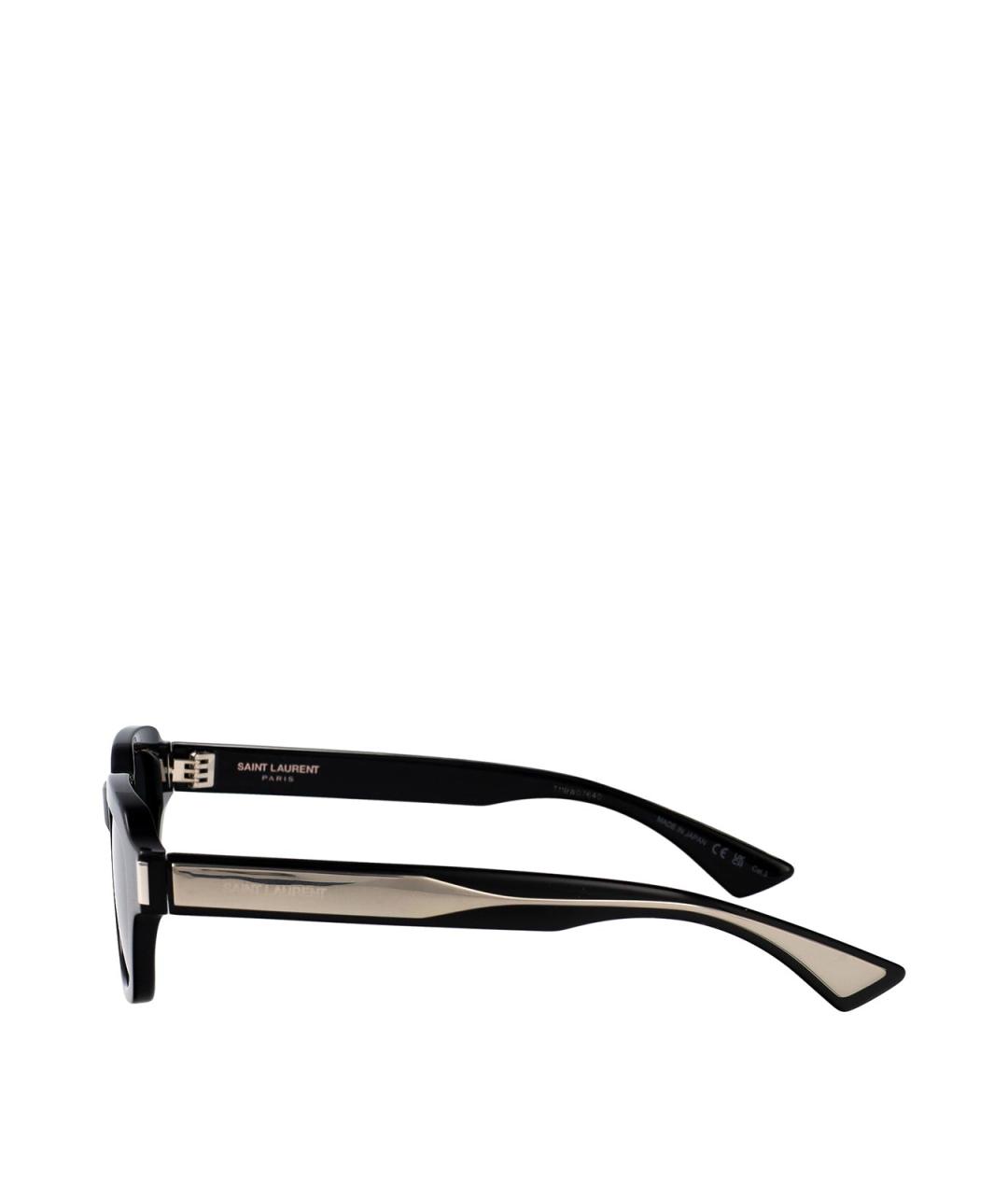 SAINT LAURENT Черные солнцезащитные очки, фото 3