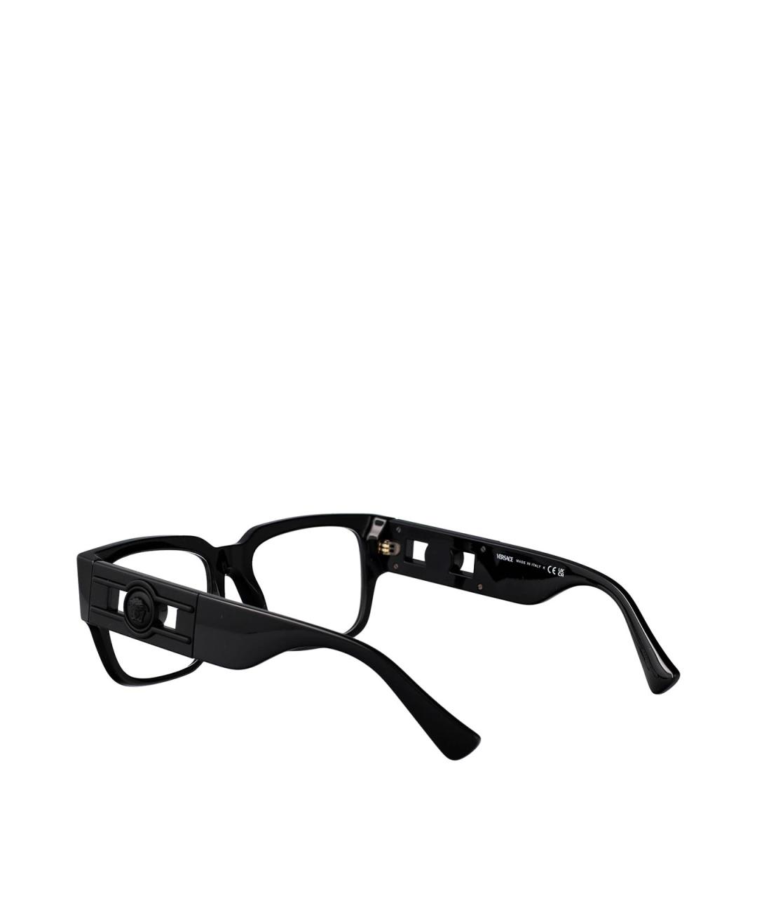 VERSACE Черные солнцезащитные очки, фото 4