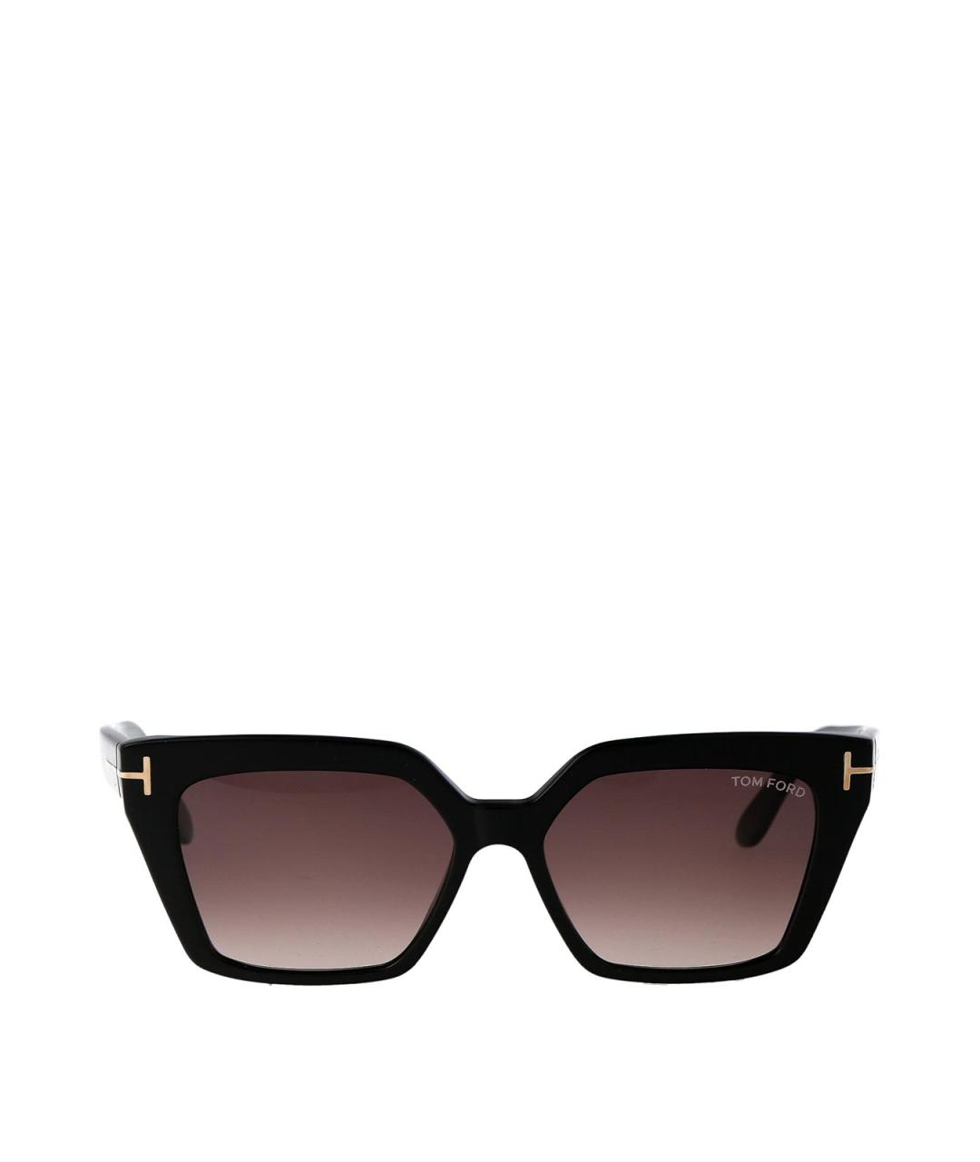 TOM FORD Черные солнцезащитные очки, фото 1