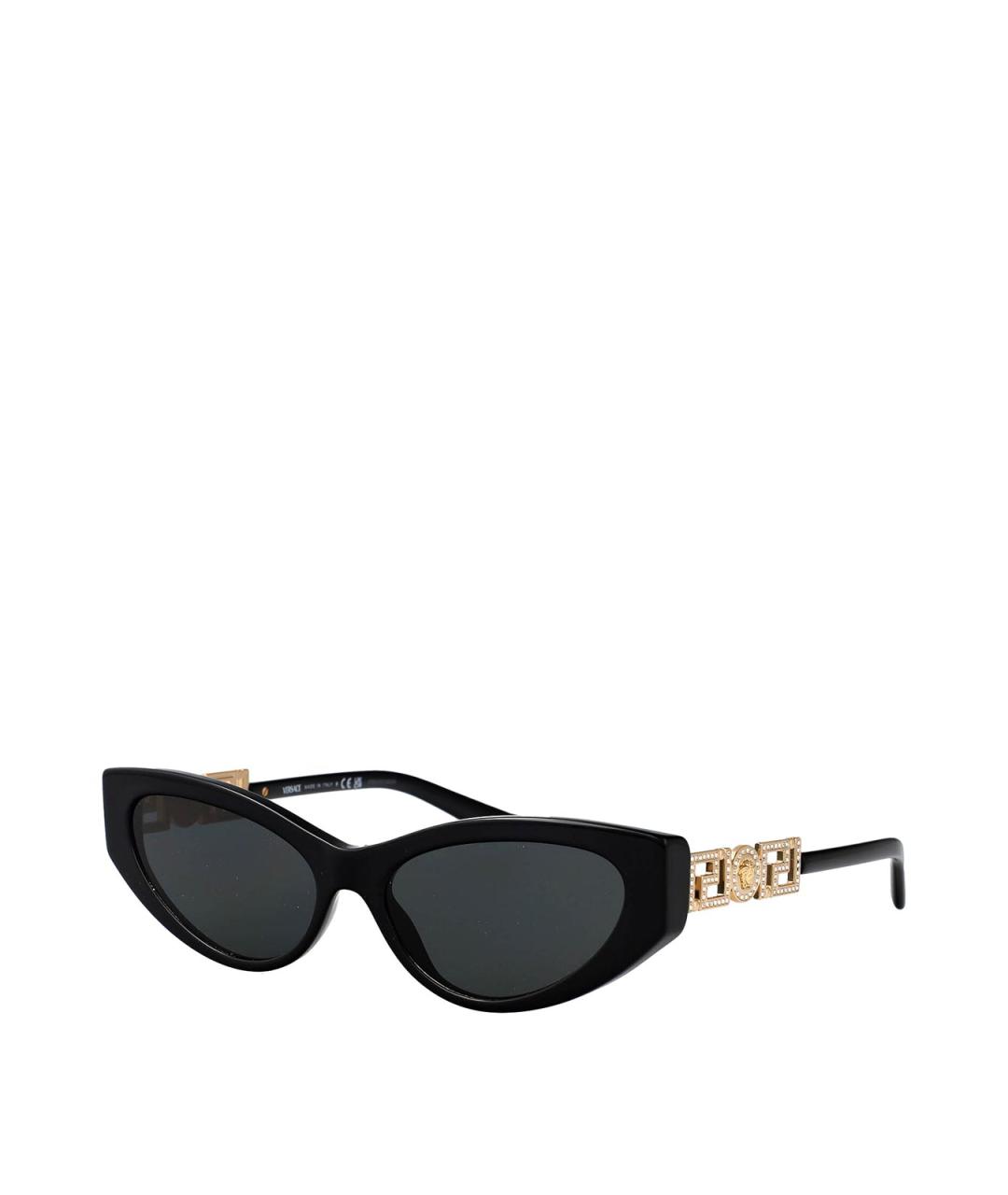 VERSACE Черные солнцезащитные очки, фото 2