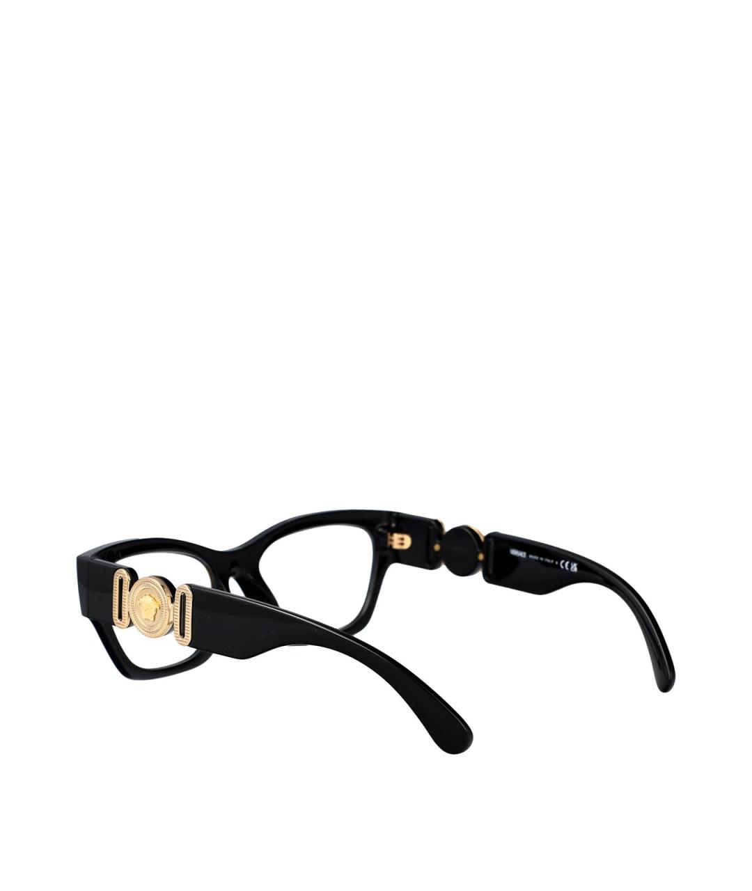 VERSACE Черные солнцезащитные очки, фото 4
