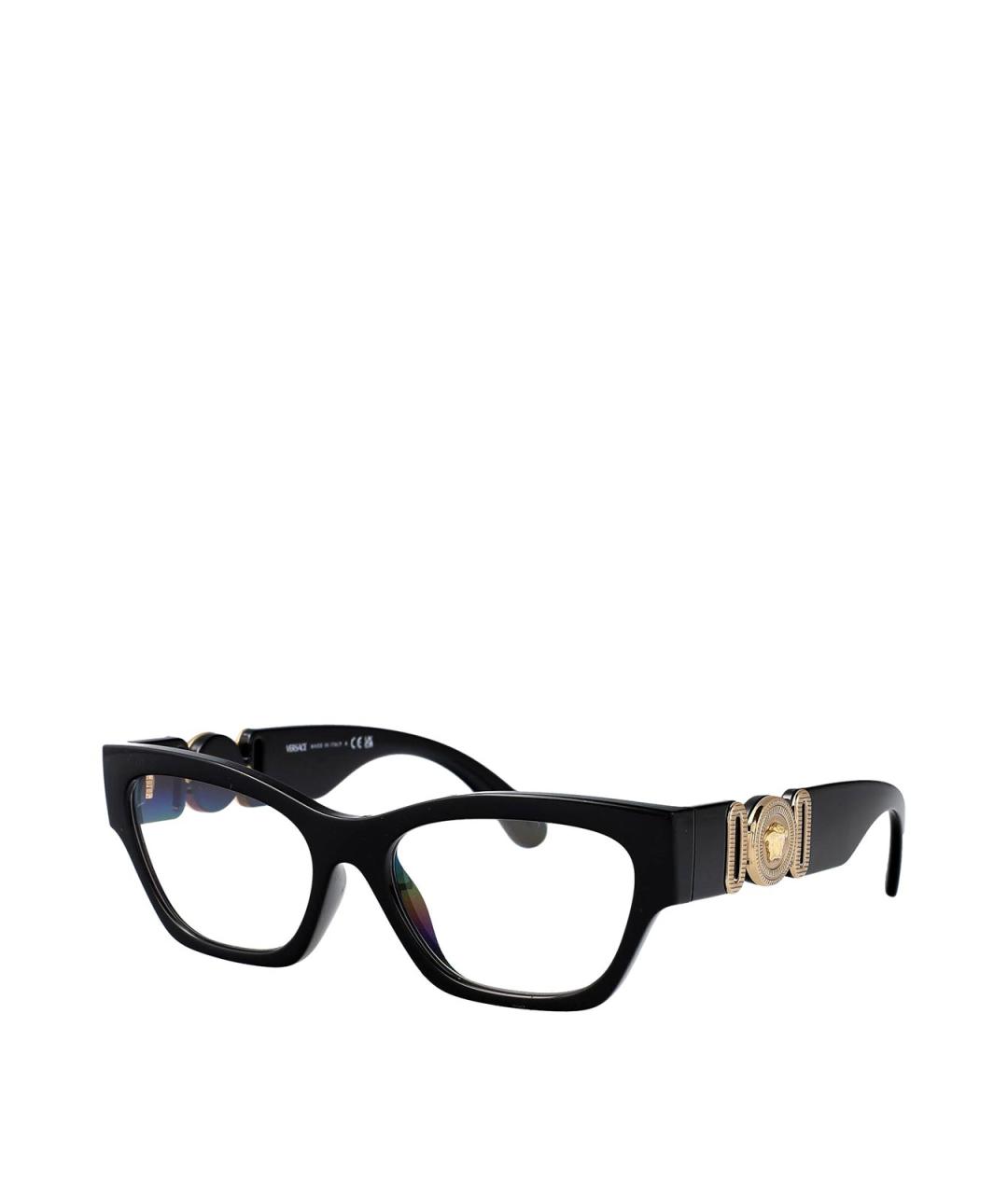 VERSACE Черные солнцезащитные очки, фото 2