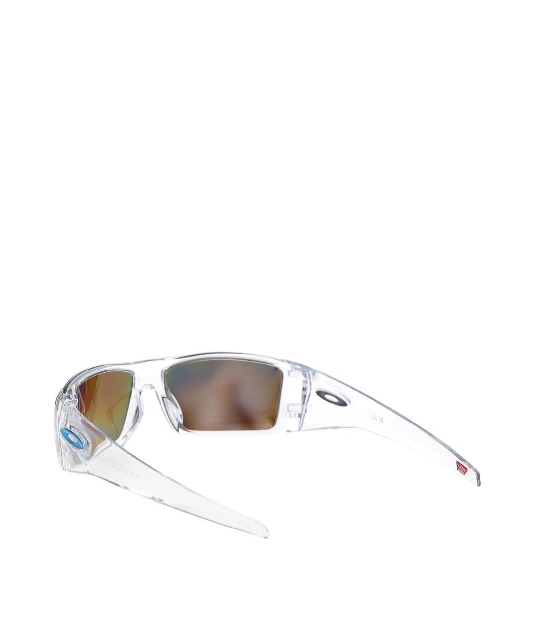 OAKLEY Белые пластиковые солнцезащитные очки, фото 4