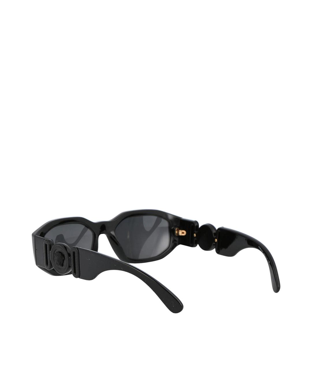 VERSACE Черные солнцезащитные очки, фото 4