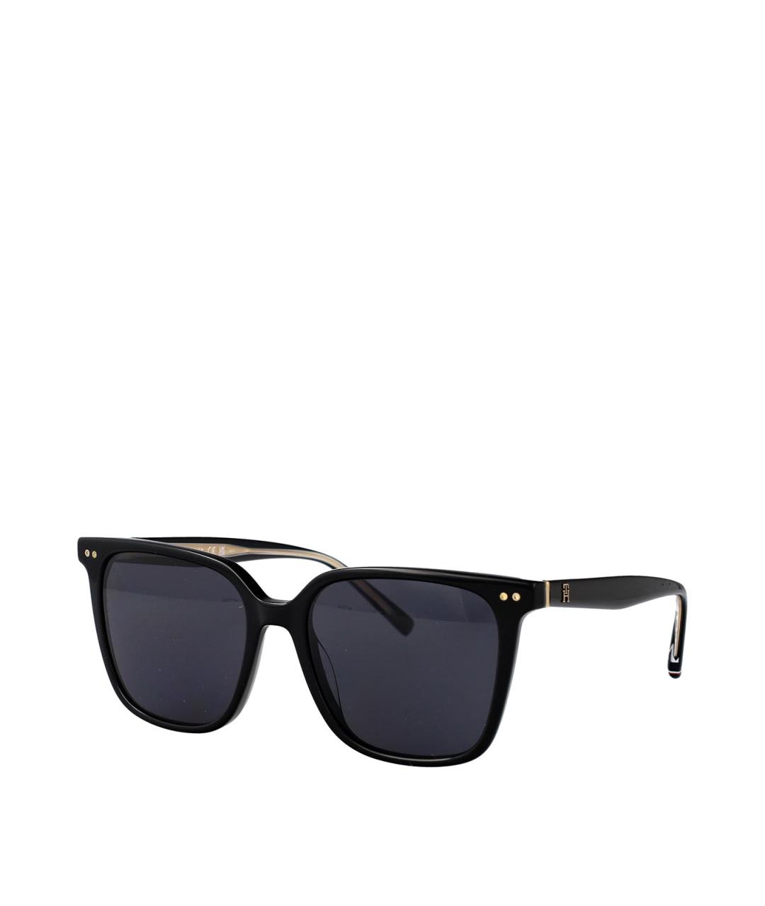 TOMMY HILFIGER Черные солнцезащитные очки, фото 2