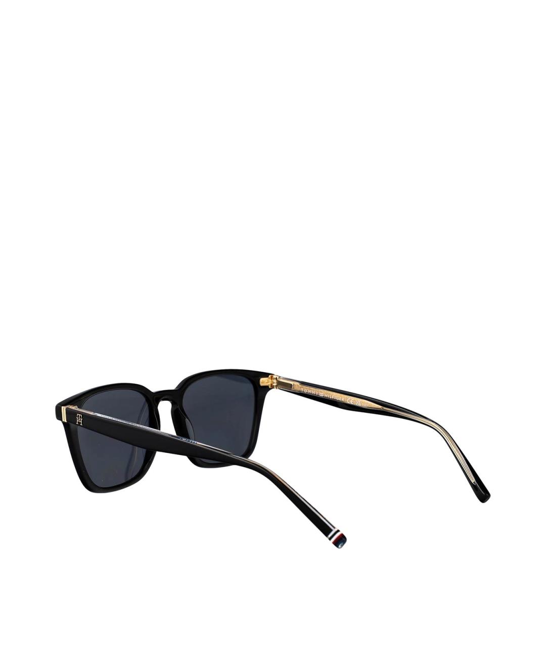 TOMMY HILFIGER Черные солнцезащитные очки, фото 4