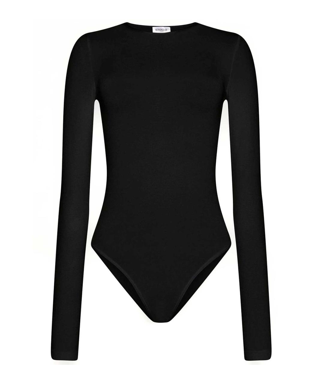 WOLFORD Черное хлопковое боди, фото 1