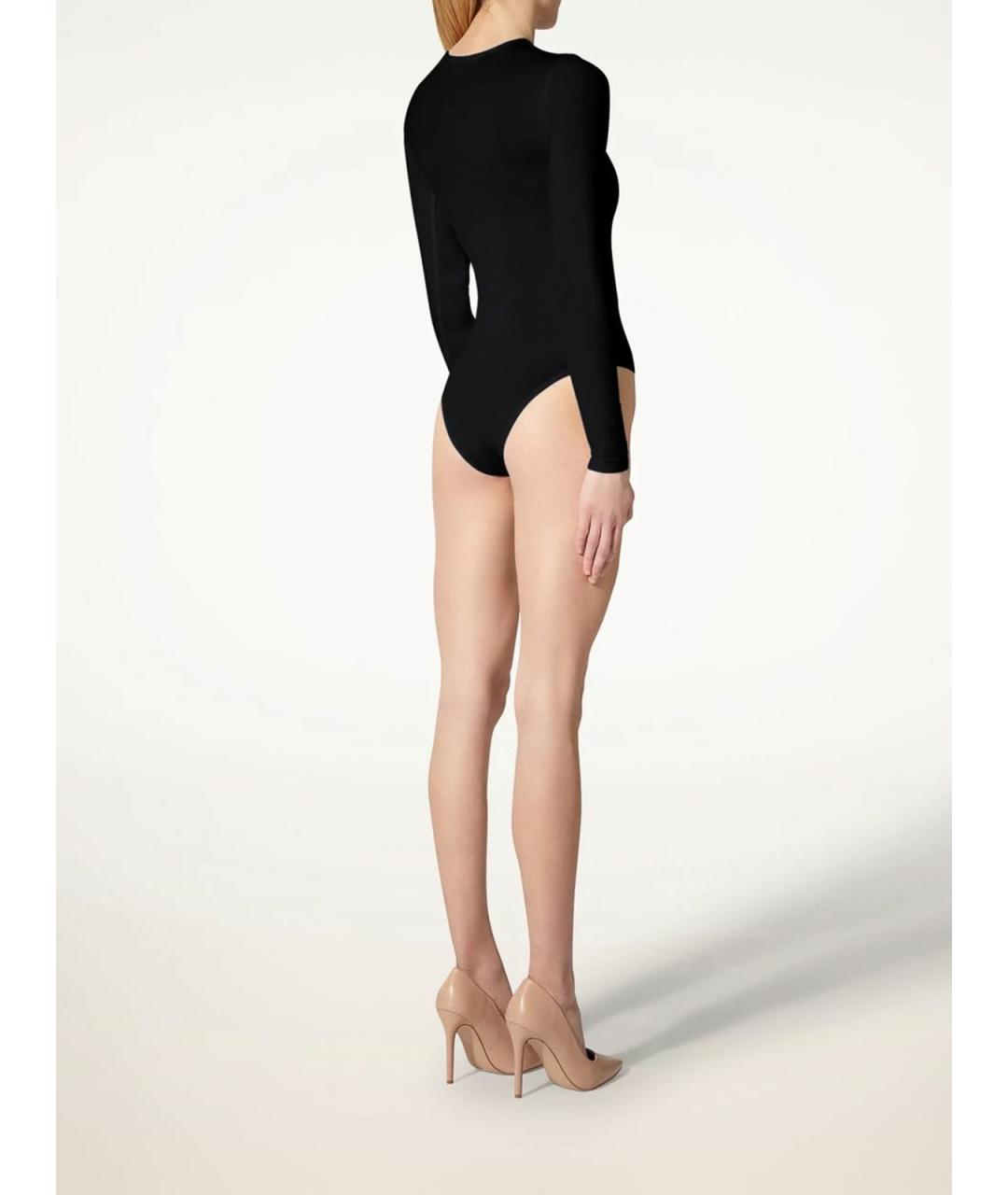 WOLFORD Черное хлопковое боди, фото 3