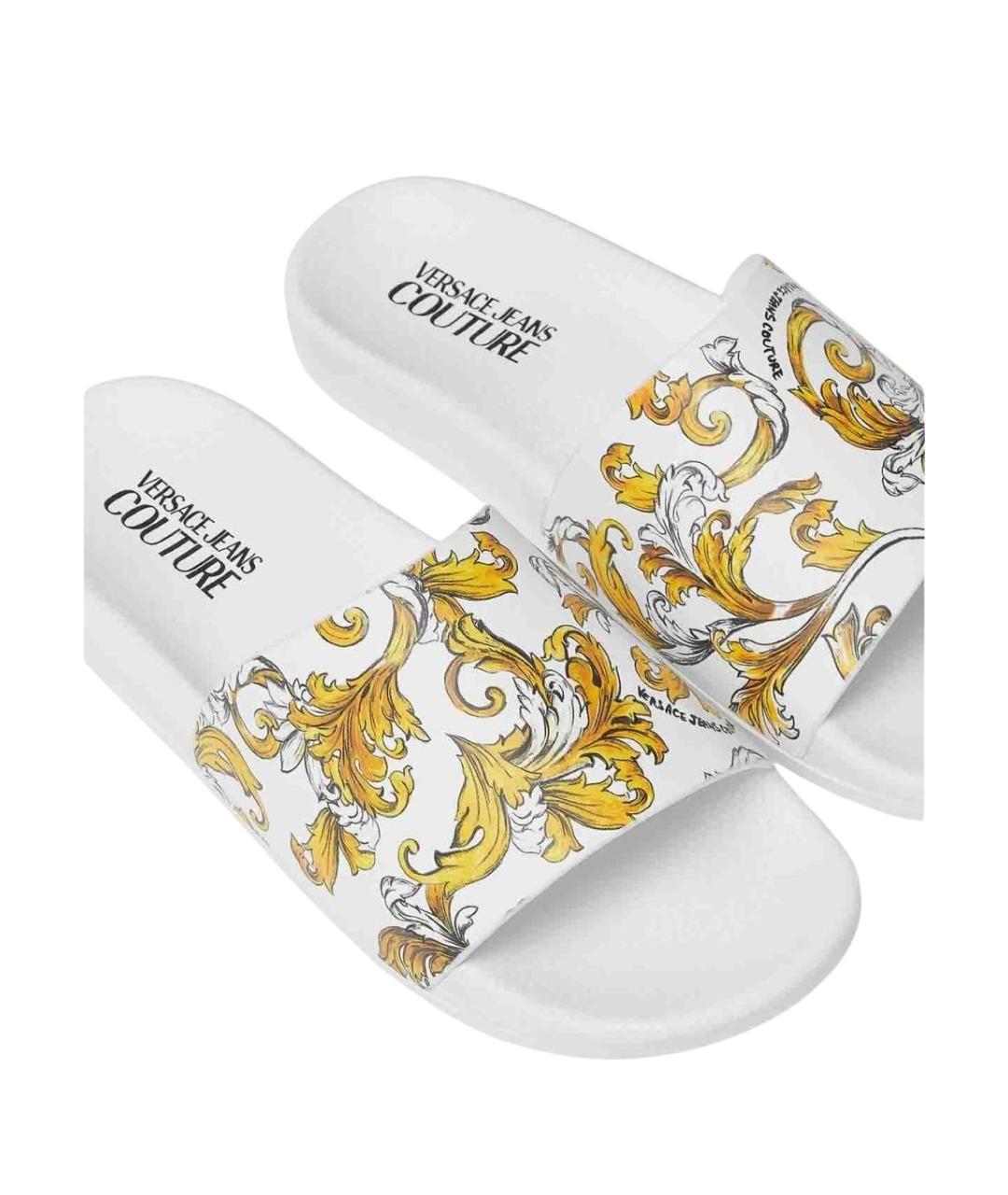 VERSACE JEANS COUTURE Белые сандалии, фото 3