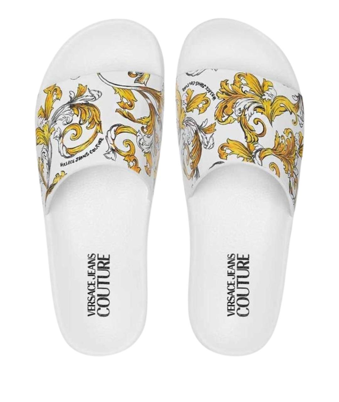 VERSACE JEANS COUTURE Белые сандалии, фото 2