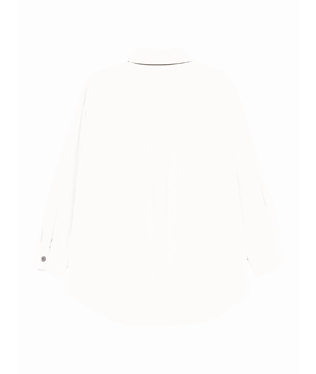 P.A.R.O.S.H. Белая хлопковая рубашка, фото 2